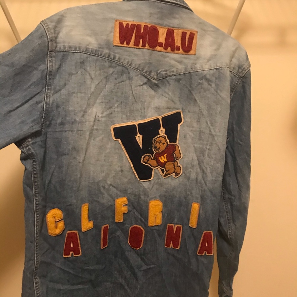 WHO.A.U California Denim Jacket XL